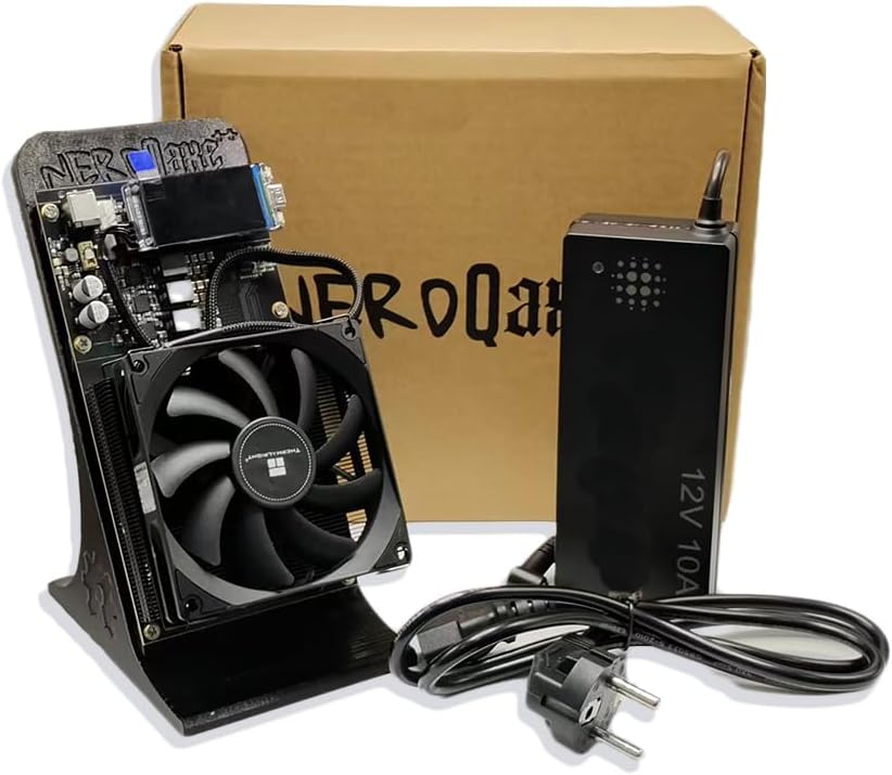 MTG 火+氷　APC サインド　4枚セット new NerdQaxe++ 4.8TH/s ビットコインマイナー 4個 BM1370 ASIC